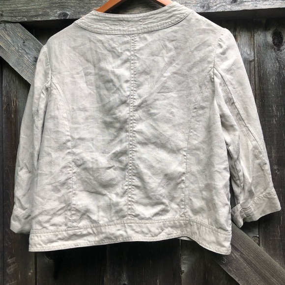 Women’s Linen Jacket Size Large ✨ - Picture 3 of 6